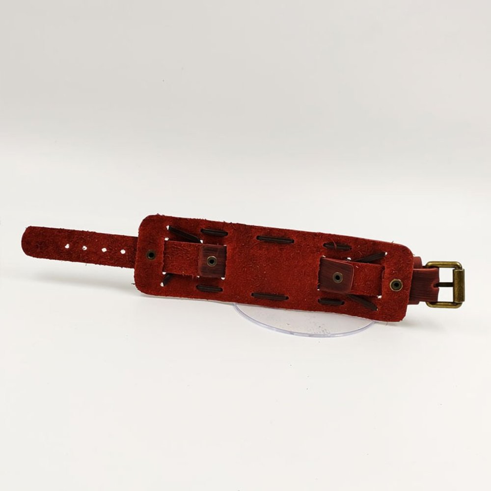✨✨BRAND NEW Punk Style Vintage Leather Men's Watch - Picture 3 of 5